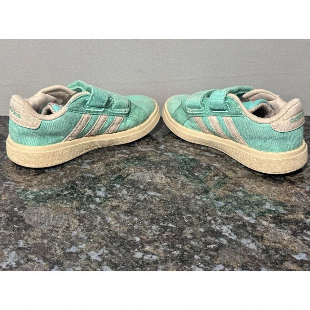 Adidas x Star Wars Grand Court Grogu Kids Yoda Tennis Shoes Toddler Size US 8.5K